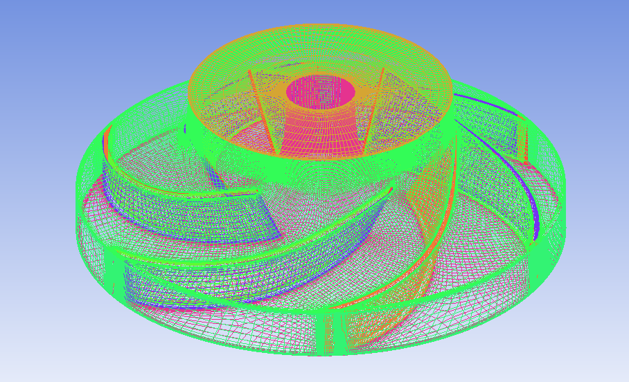 离心泵模拟专题2:网格划分